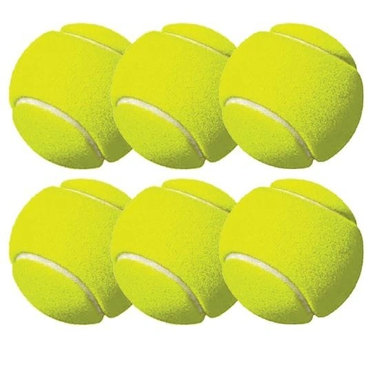 Cricket Tennis Lt.Wt. Balls Pack of 6-2