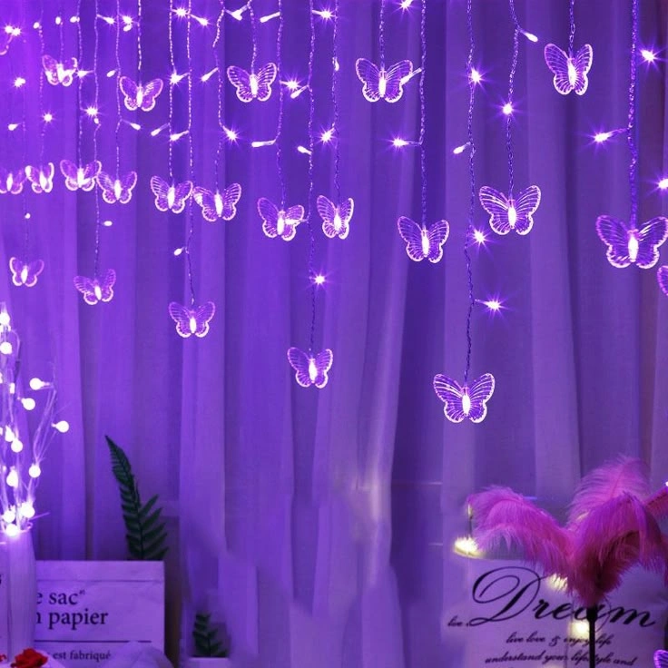 Fairy Butterfly String Lights | Aesthetic Room Wall Decor-SQ-DL-09