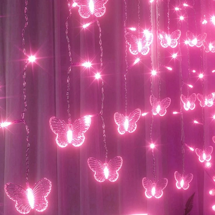 Fairy Butterfly String Lights | Aesthetic Room Wall Decor-2