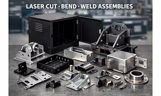 Laser Cut Bend Weld Assemblies – Precision Sheet Metal Fabricated Frames & Enclosures