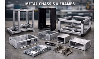 Industrial Metal Chassis & Frame Fabrication – CNC Laser Cut Structural Equipment Frames