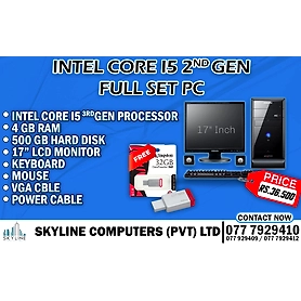 Intel core i5 3rd generation desktop computer