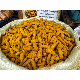 meghalaya turmeric high curcumin ayurvedic grade natural turmeric fingers