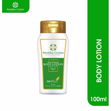 Swabha Ceylon Aloe Vera Moisturizing Body Lotion 100ml-ab100ml