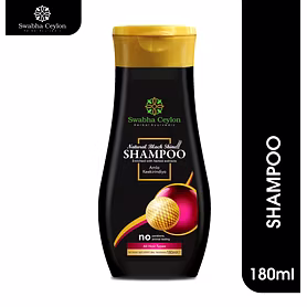 Swabha Ceylon Natural Black Shine Shampoo 180ml