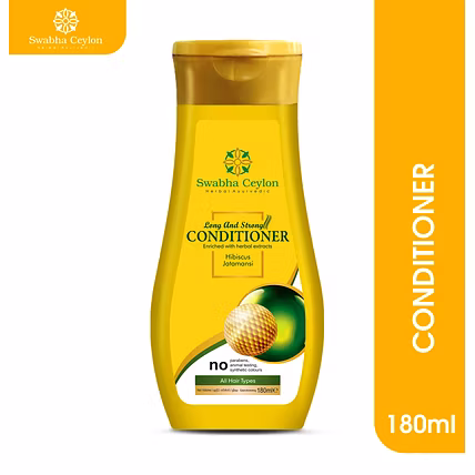 Swabha Ceylon Long &amp; Strong Conditioner 180ml-ls180ml