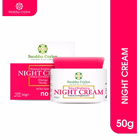 Swabha Ceylon Natural Brightening Night Cream 50g