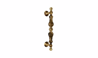 ARTISTIC BRASS PULLAR HANDLE (ABPH-330) MAHARAJA