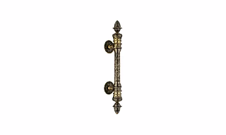 ARTISTIC BRASS PULLAR HANDLE (ABPH-311)