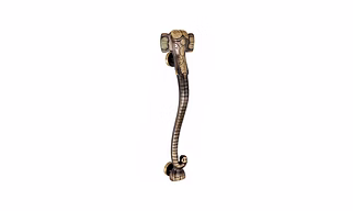 ARTISTIC BRASS PULLAR HANDLE (ABPH-405) MAHA GANPATI