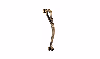 ARTISTIC BRASS PULLAR HANDLE (ABPH-406) SWAN