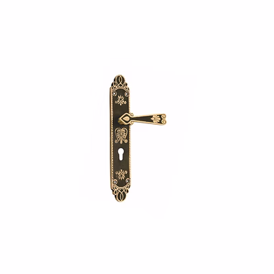 brass mortice handle (c - 1466)