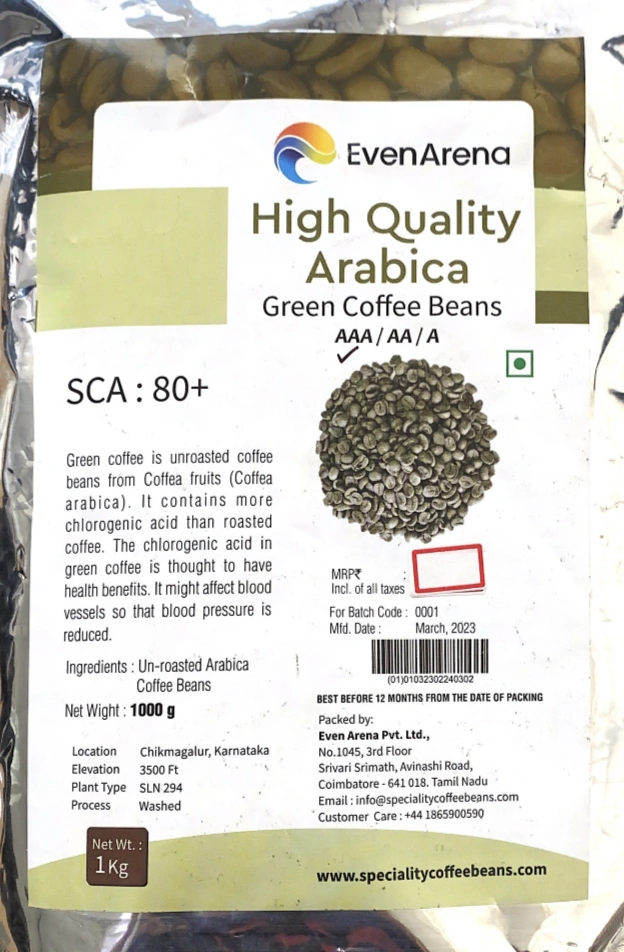 Arabica Green Coffee Beans-760