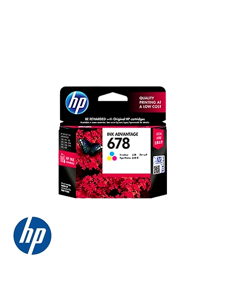 HP 678 Tri-color Original Ink Advantage Cartridge