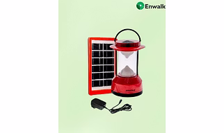 SOLAR LED LANTERN-RUBY-ENWALK