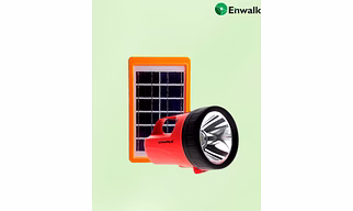 SOLAR LED TORCH LIGHT-CHAMP SOL-ENWALK