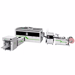 leader non woven box bag making machine