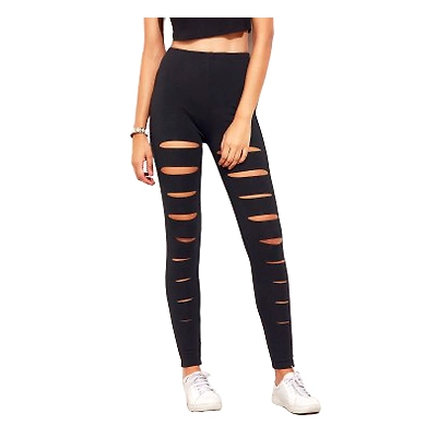 Women's Stretchable Cut Out Skinny Tight