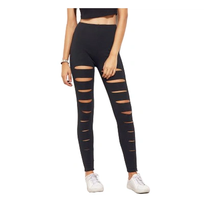 Women's Stretchable Cut Out Skinny Tight