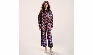 Latest Street Fashion Golden Shimmer  Letter  Co-ord Set