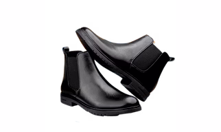 Pure Leather Chelsea Boots For Men