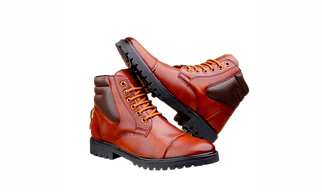 Pure Leather Boots For Men