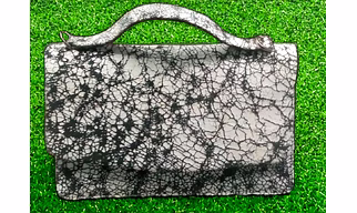 Pure Leather Printed Clutches