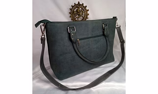 Pure Leather Work Totes Cum Laptop Bags