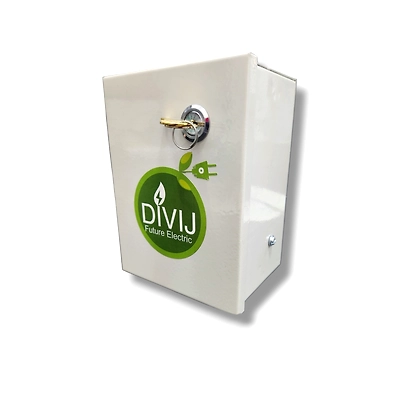 DIVIJ EV Charger Box with Safety Lock-2