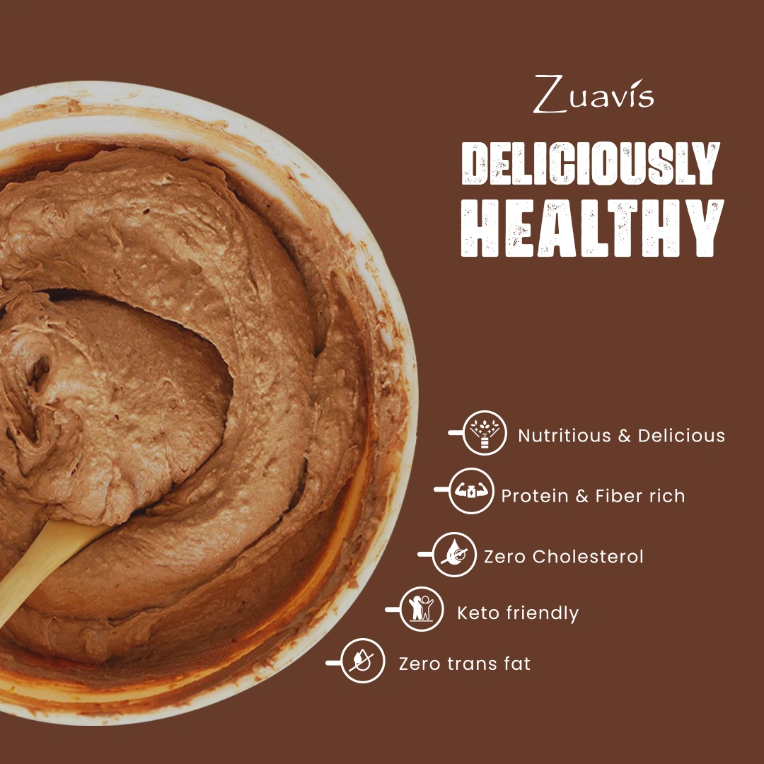 Zuavis Chocolate Peanut Butter350g (Creamy)-4