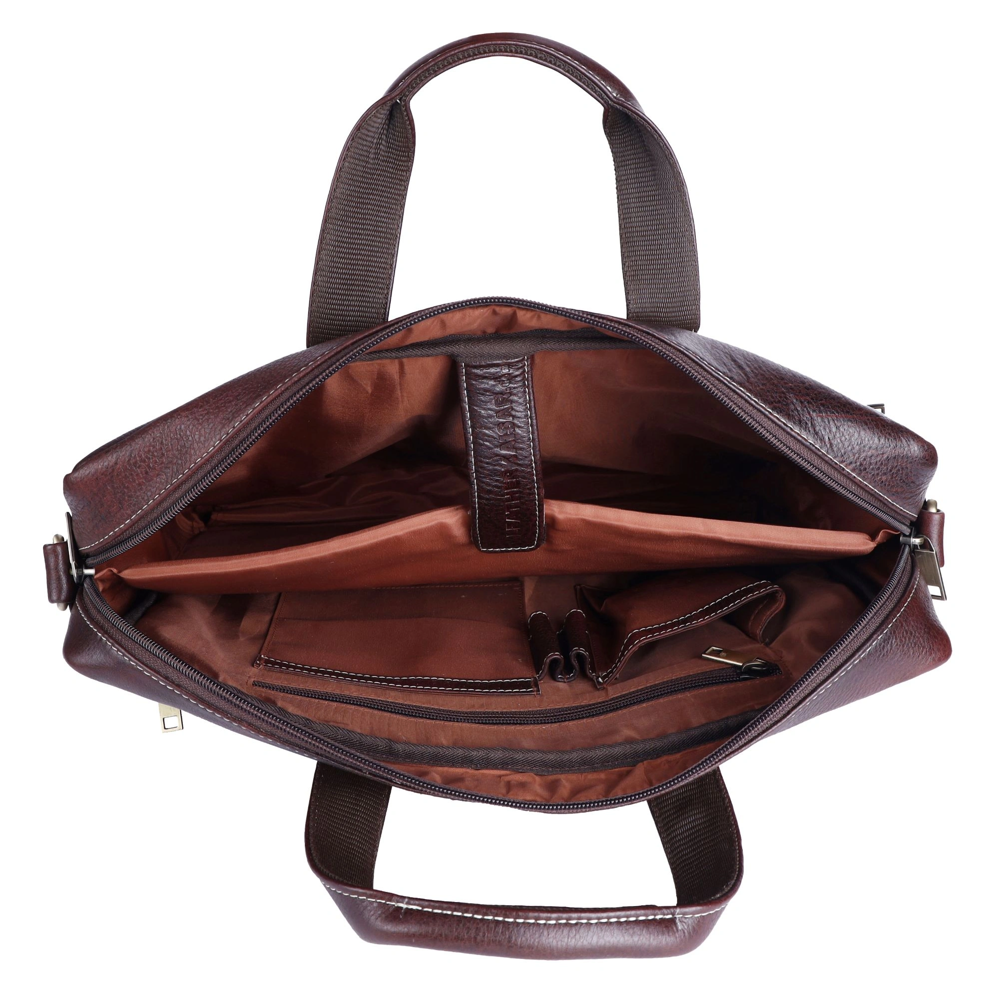 Leather Messenger Bag-5