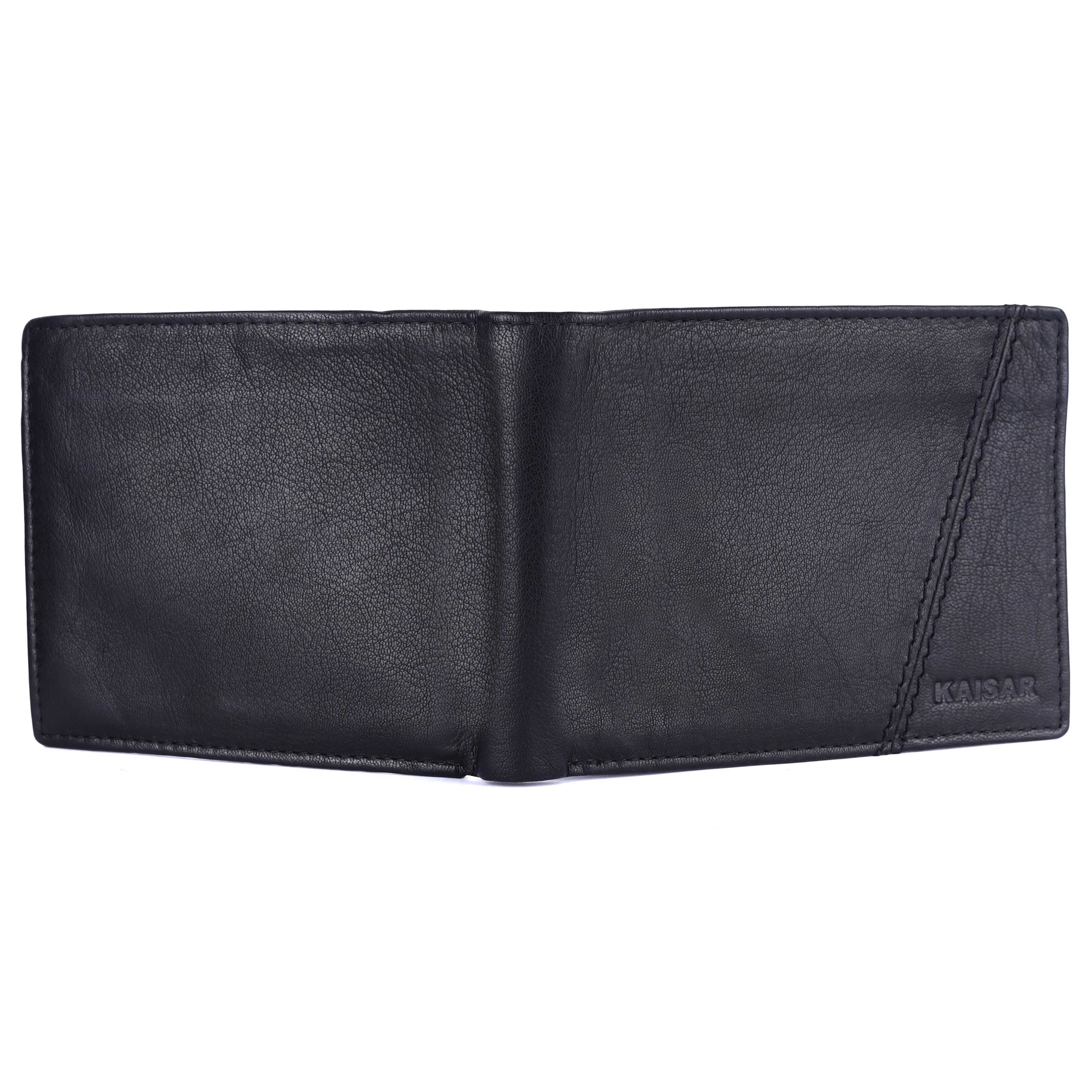 Classic Black Leather Wallet-2