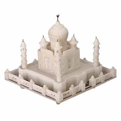 White Marble Taj Mahal-12269426