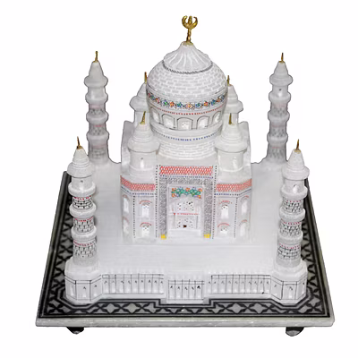 White Marble Taj Mahal-12269444