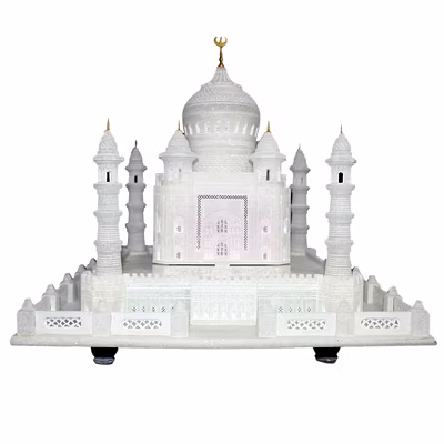 White Marble Taj Mahal-12269506