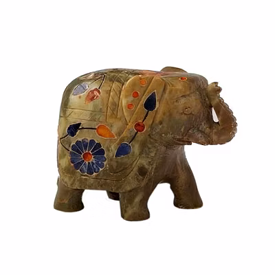 Soapstone Elephant-12274314