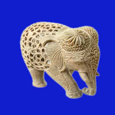 Soapstone Elephant Statue-12274338
