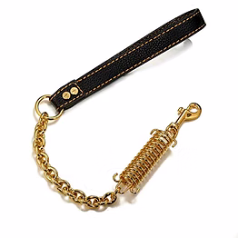 titanium steel p chain pet spring buffer large dog traction rope explosion-proof