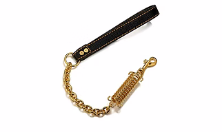 Titanium Steel P Chain Pet Spring Buffer Large Dog Traction Rope Explosion-proof