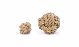 Rope ball dog toy