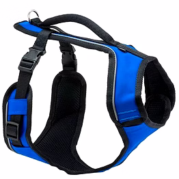 easysport harness blue small dog harness w/handle easy harness