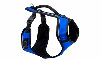EasySport Harness Blue Small Dog Harness W/Handle Easy Harness
