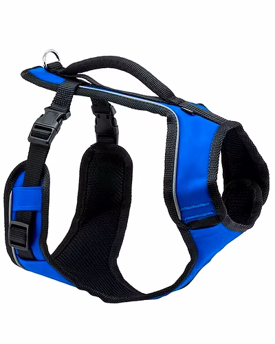 EasySport Harness Blue Small Dog Harness W/Handle Easy Harness-12242730
