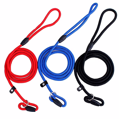 high quality pet dog leash rope nylon adjustable training lead
