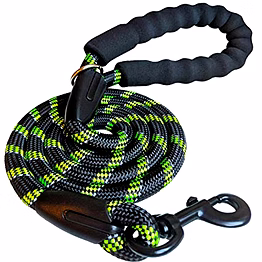 reflective durable dog leash large training running rope medium big dog collar leashes strong lead rope for labrador rottweiler €4.58