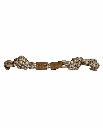 Foodie Puppies Durable 2 Knot Edge Twist Cotton Rope Chew Toy for Small to Medium Dogs and Puppies-12243506