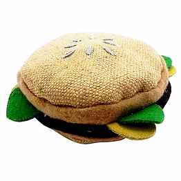 burger dog toy