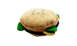 burger dog toy