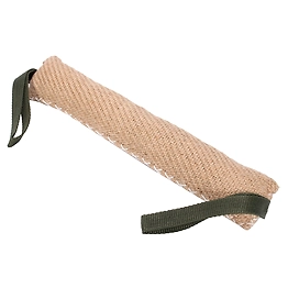 Handles Jute Police Young Dog Bite tug play toy