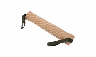Handles Jute Police Young Dog Bite tug play toy
